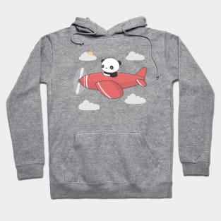 Kawaii Cute Panda Flying Hoodie